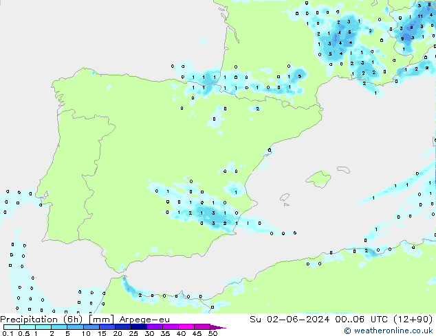  (6h) Arpege-eu  02.06.2024 06 UTC