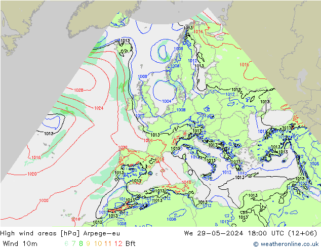 Sturmfelder Arpege-eu Mi 29.05.2024 18 UTC