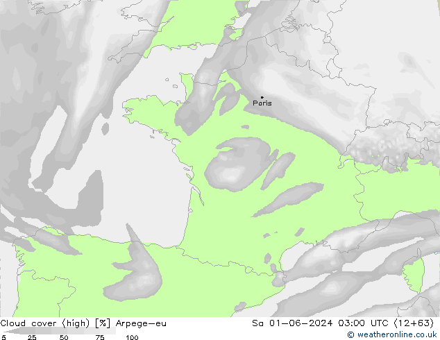 Bulutlar (yüksek) Arpege-eu Cts 01.06.2024 03 UTC