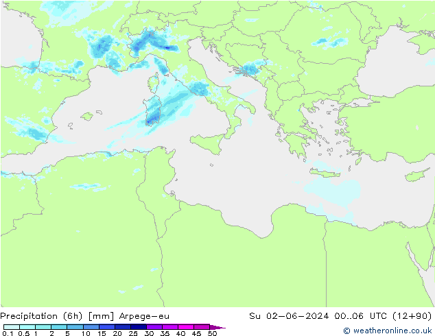  (6h) Arpege-eu  02.06.2024 06 UTC