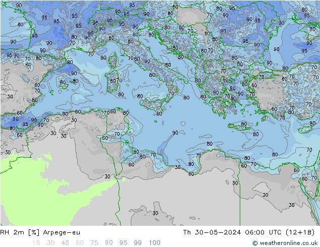 RV 2m Arpege-eu do 30.05.2024 06 UTC