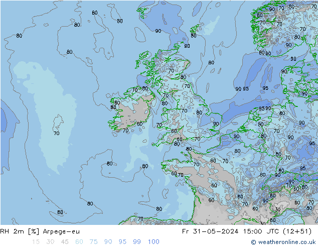 RH 2m Arpege-eu pt. 31.05.2024 15 UTC