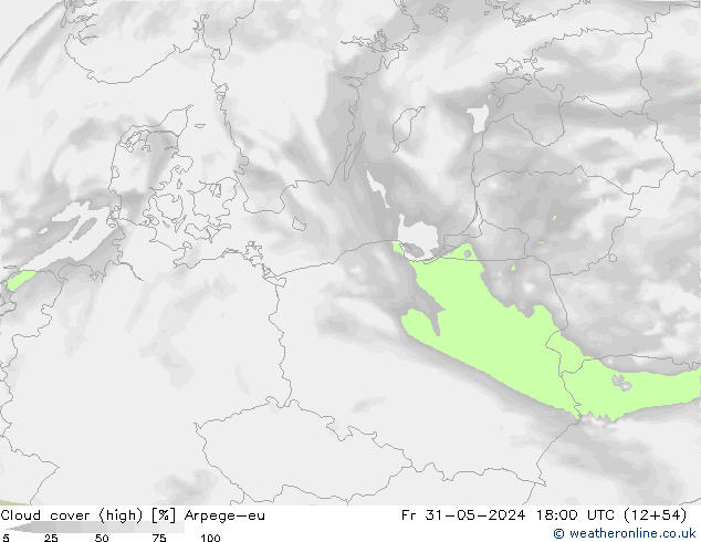 облака (средний) Arpege-eu пт 31.05.2024 18 UTC