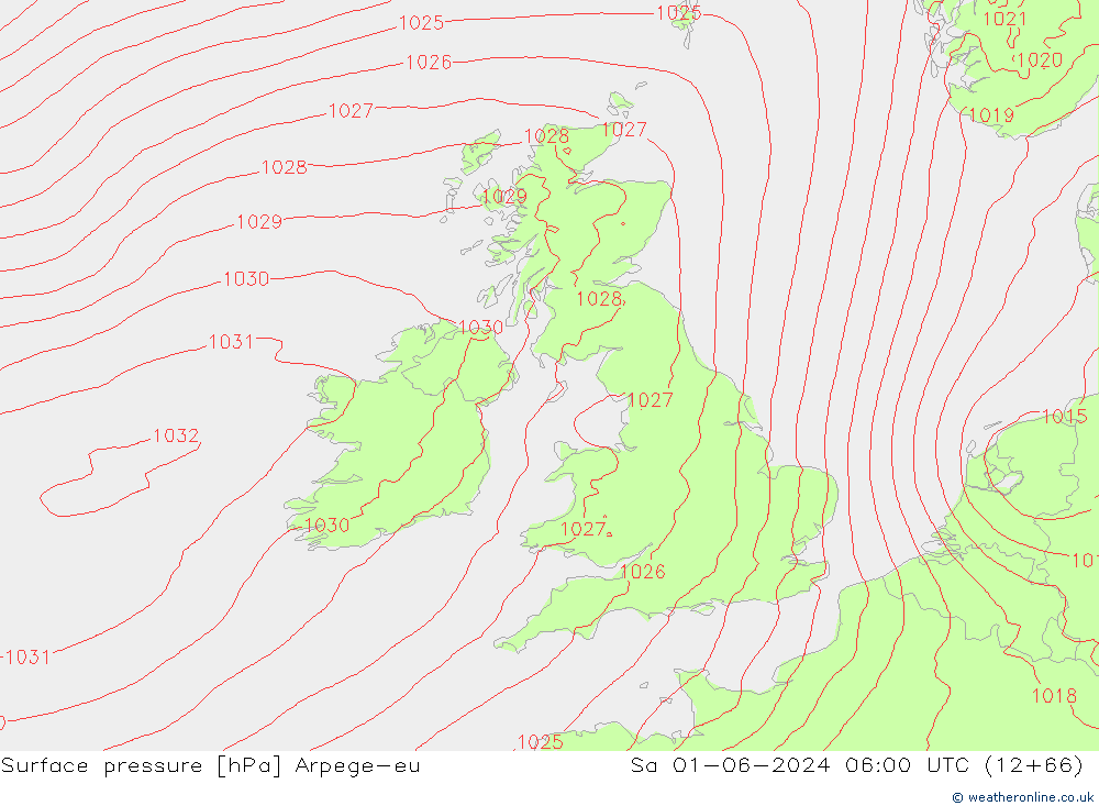 pression de l'air Arpege-eu sam 01.06.2024 06 UTC