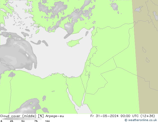 nuvens (médio) Arpege-eu Sex 31.05.2024 00 UTC
