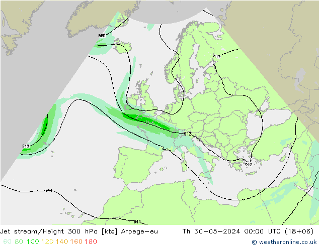 Polarjet Arpege-eu Do 30.05.2024 00 UTC