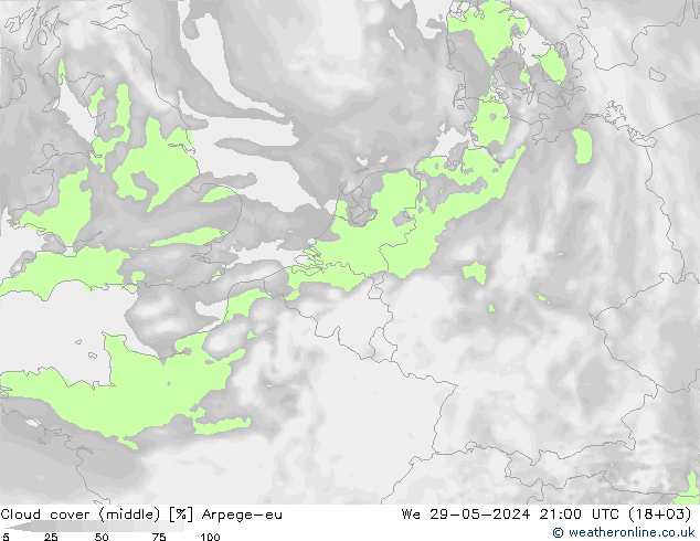 云 (中) Arpege-eu 星期三 29.05.2024 21 UTC
