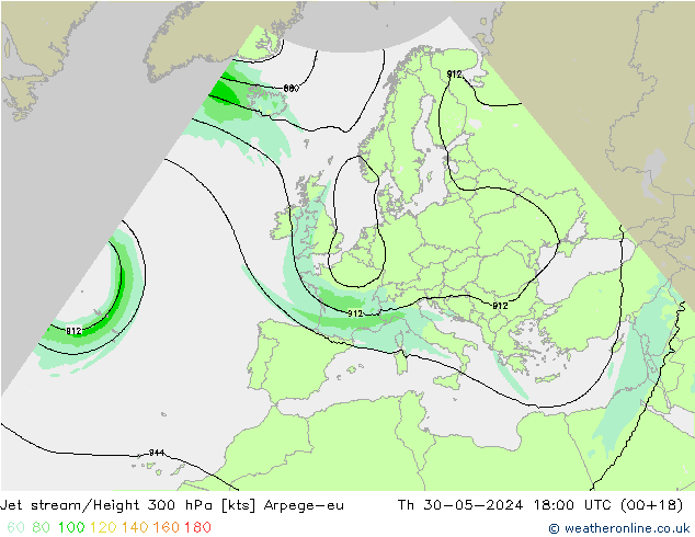 Polarjet Arpege-eu Do 30.05.2024 18 UTC