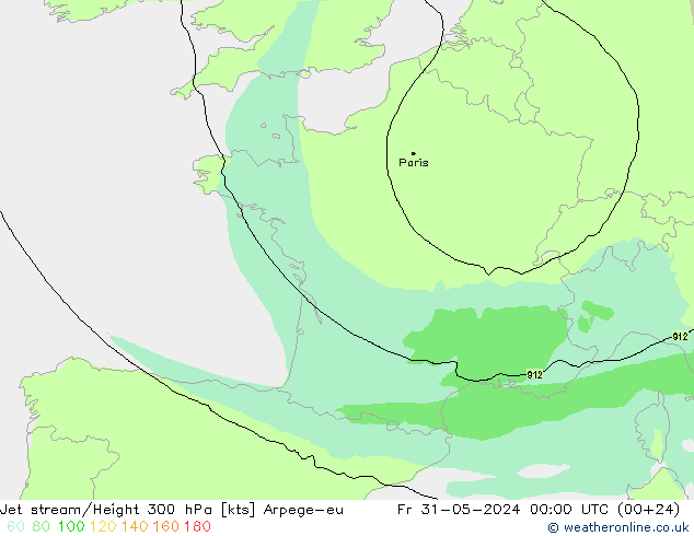 Prąd strumieniowy Arpege-eu pt. 31.05.2024 00 UTC