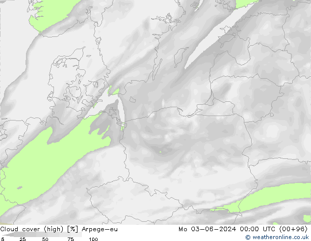 Nubes altas Arpege-eu lun 03.06.2024 00 UTC