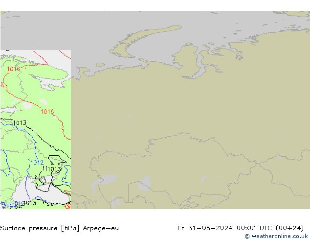 pressão do solo Arpege-eu Sex 31.05.2024 00 UTC