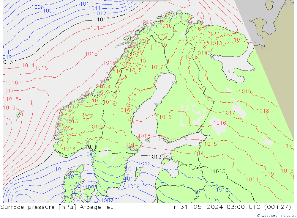 ciśnienie Arpege-eu pt. 31.05.2024 03 UTC