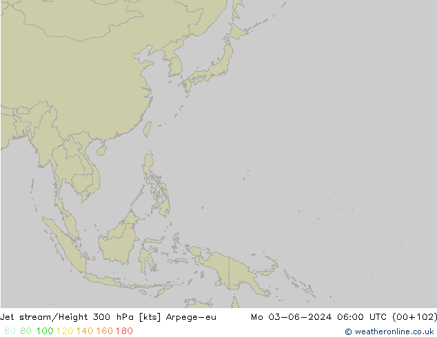 Corrente a getto Arpege-eu lun 03.06.2024 06 UTC