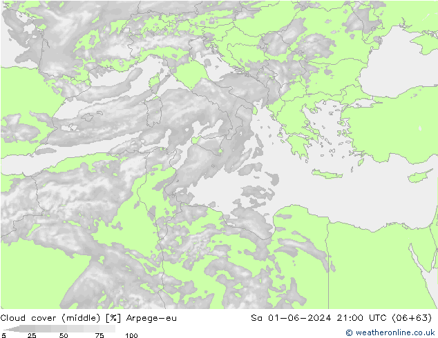 Bulutlar (orta) Arpege-eu Cts 01.06.2024 21 UTC