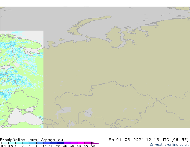 Yağış Arpege-eu Cts 01.06.2024 15 UTC