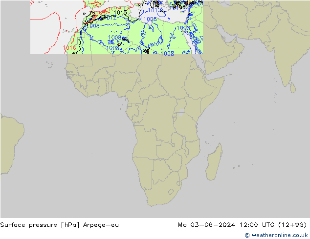 ciśnienie Arpege-eu pon. 03.06.2024 12 UTC