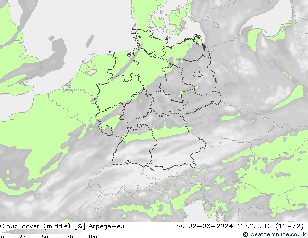 zachmurzenie (środk.) Arpege-eu nie. 02.06.2024 12 UTC