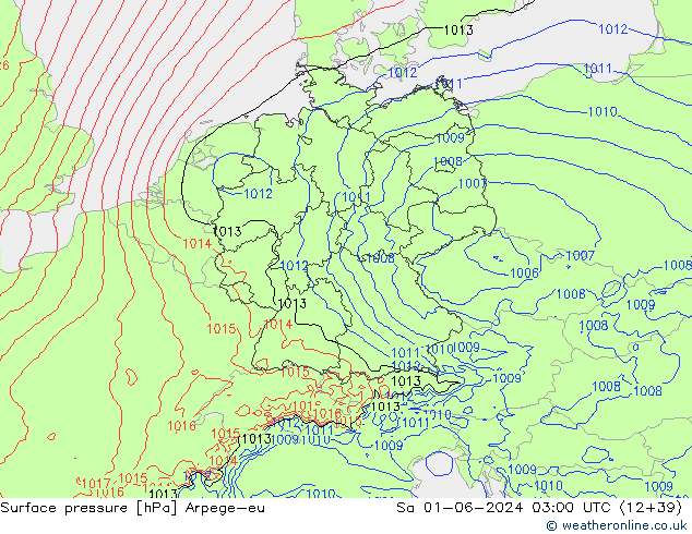 pression de l'air Arpege-eu sam 01.06.2024 03 UTC