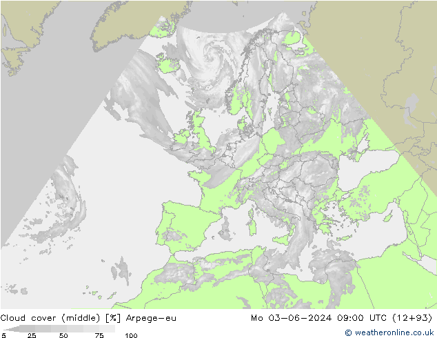 Bulutlar (orta) Arpege-eu Pzt 03.06.2024 09 UTC