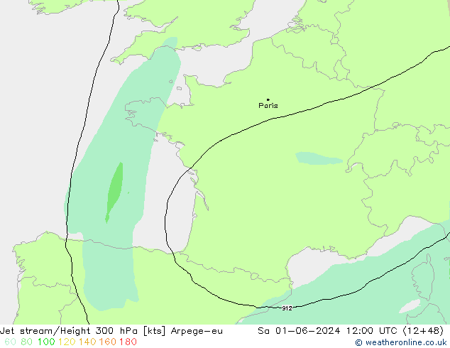 Polarjet Arpege-eu Sa 01.06.2024 12 UTC