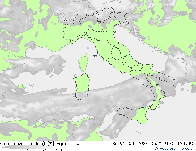 nuvens (médio) Arpege-eu Sáb 01.06.2024 03 UTC