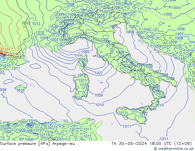      Arpege-eu  30.05.2024 18 UTC