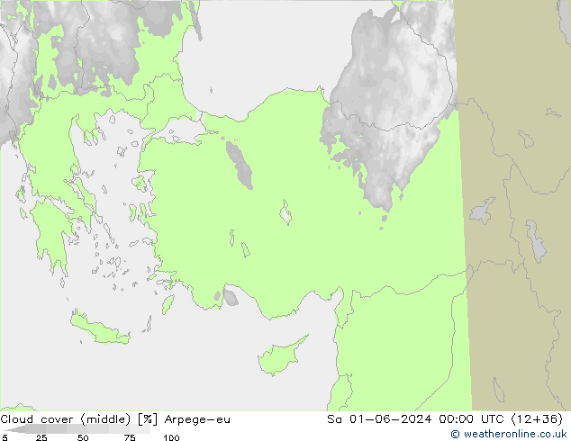 Bulutlar (orta) Arpege-eu Cts 01.06.2024 00 UTC