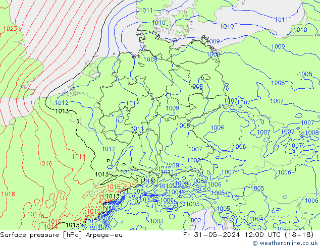      Arpege-eu  31.05.2024 12 UTC