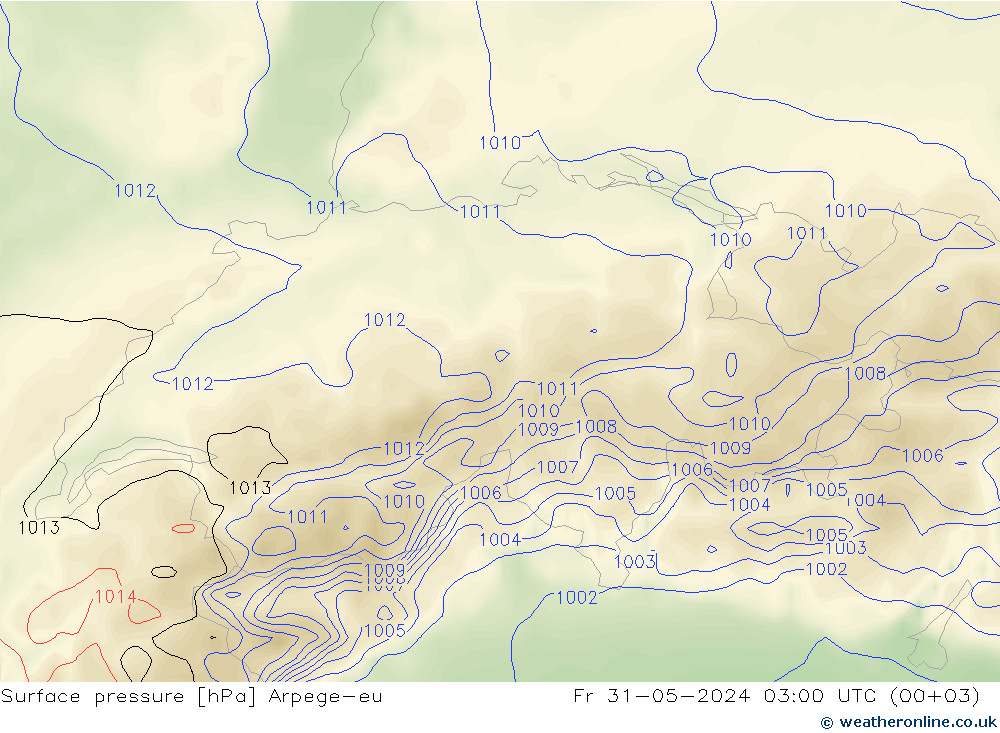      Arpege-eu  31.05.2024 03 UTC