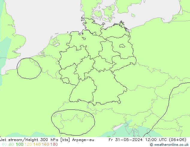 Prąd strumieniowy Arpege-eu pt. 31.05.2024 12 UTC