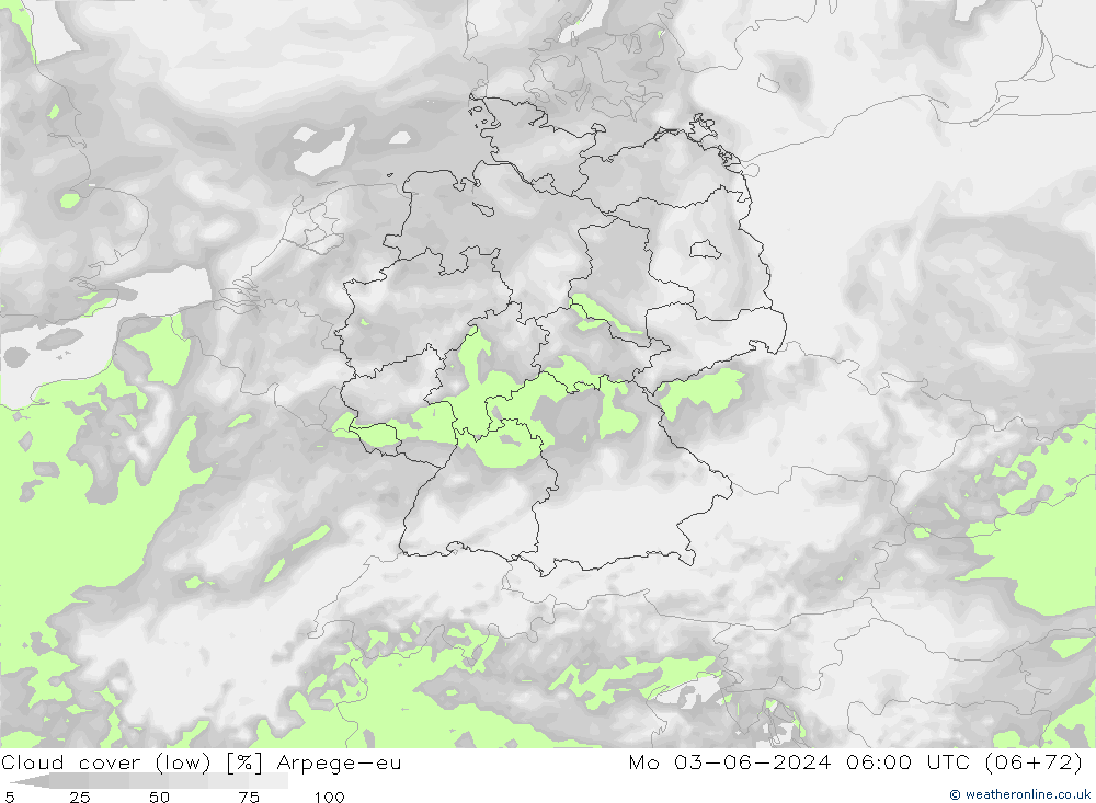 Nubes bajas Arpege-eu lun 03.06.2024 06 UTC