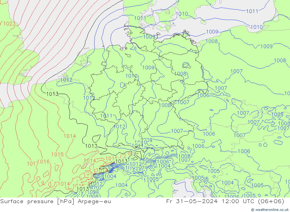      Arpege-eu  31.05.2024 12 UTC