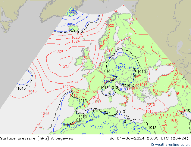      Arpege-eu  01.06.2024 06 UTC