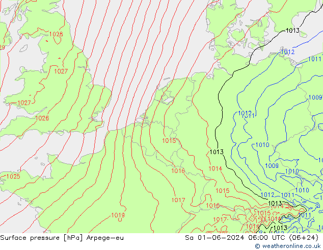      Arpege-eu  01.06.2024 06 UTC