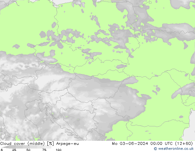 Nubes medias Arpege-eu lun 03.06.2024 00 UTC