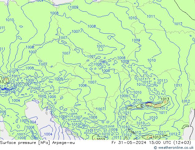 ciśnienie Arpege-eu pt. 31.05.2024 15 UTC