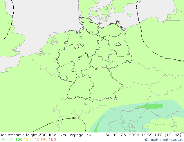 Polarjet Arpege-eu So 02.06.2024 12 UTC