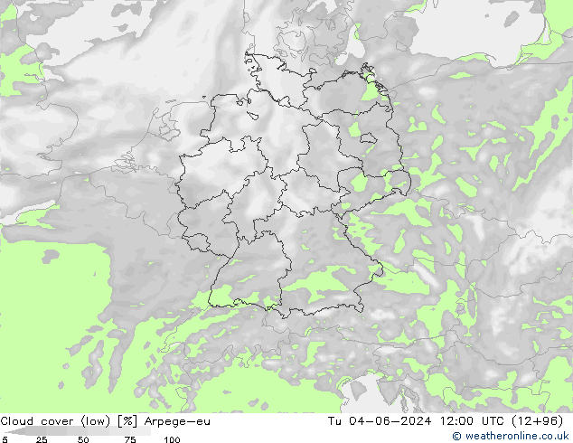 nuvens (baixo) Arpege-eu Ter 04.06.2024 12 UTC