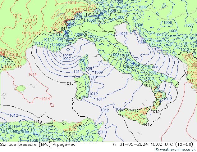 pressão do solo Arpege-eu Sex 31.05.2024 18 UTC