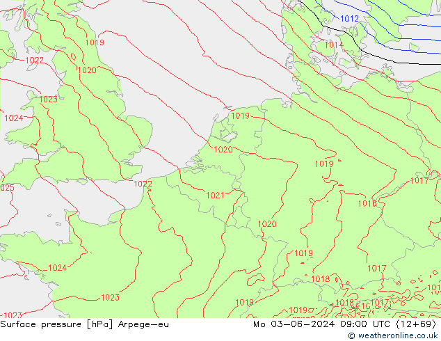      Arpege-eu  03.06.2024 09 UTC