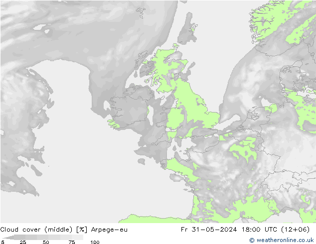 nuvens (médio) Arpege-eu Sex 31.05.2024 18 UTC