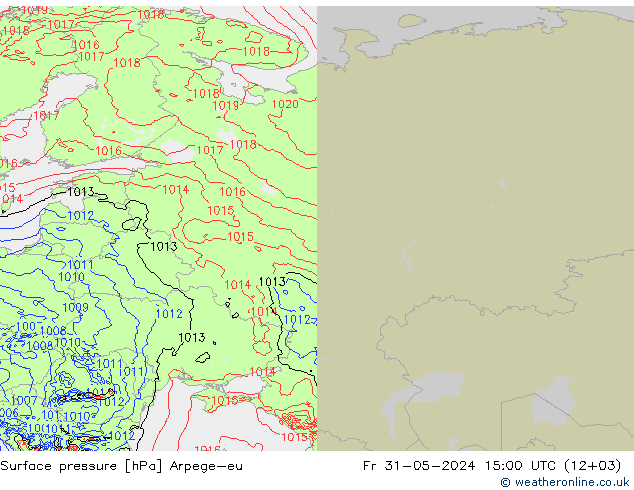 ciśnienie Arpege-eu pt. 31.05.2024 15 UTC
