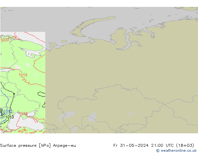 ciśnienie Arpege-eu pt. 31.05.2024 21 UTC