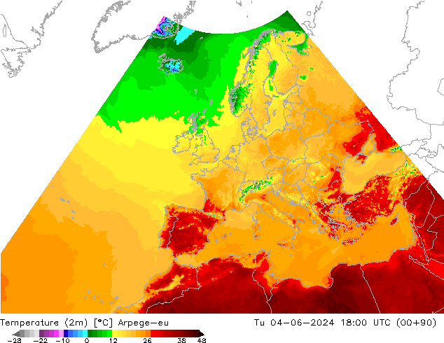     Arpege-eu  04.06.2024 18 UTC