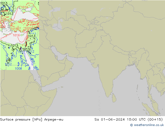 Bodendruck Arpege-eu Sa 01.06.2024 15 UTC