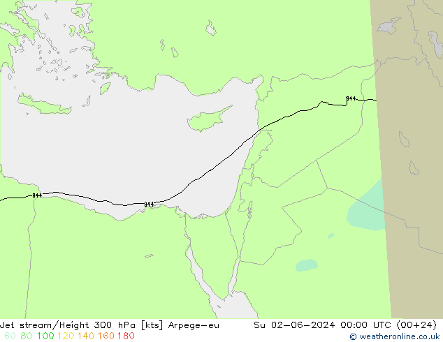 Courant-jet Arpege-eu dim 02.06.2024 00 UTC