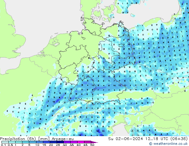  (6h) Arpege-eu  02.06.2024 18 UTC