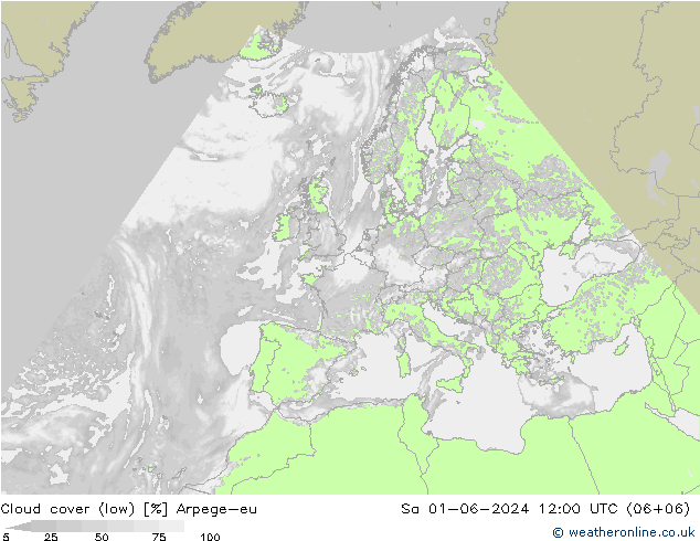 云 (低) Arpege-eu 星期六 01.06.2024 12 UTC