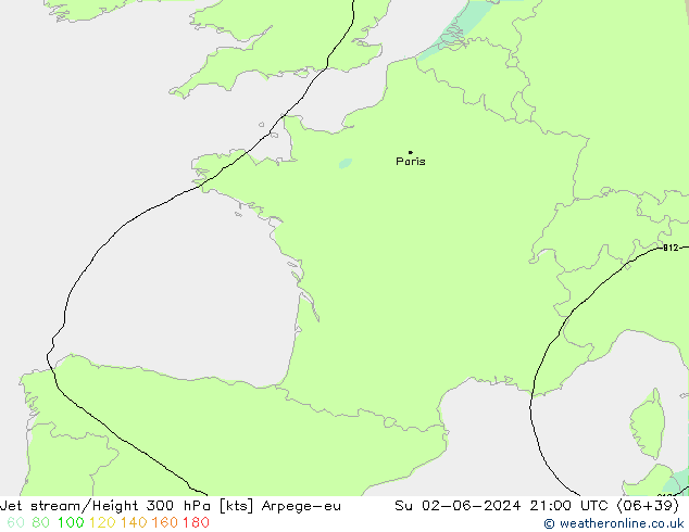 Polarjet Arpege-eu So 02.06.2024 21 UTC