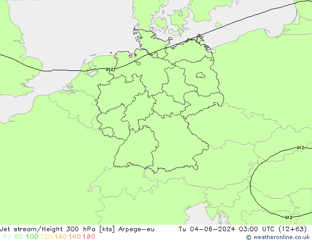 Polarjet Arpege-eu Di 04.06.2024 03 UTC
